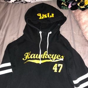 PINK hawkeyes sweatshirt